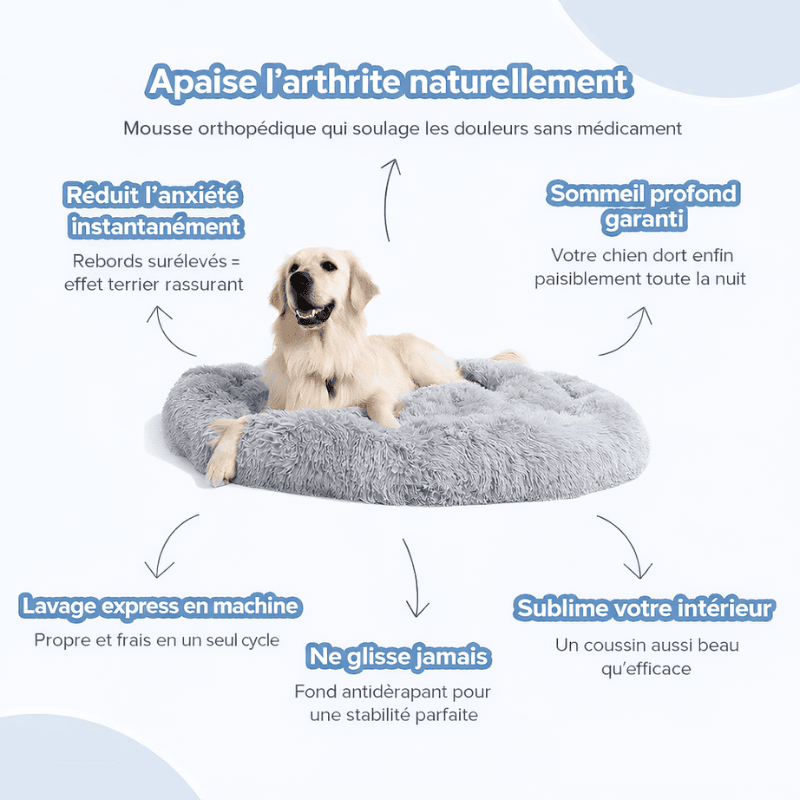 Coussin pour chien anti-stress